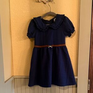 Janie & Jack navy equestrian dress 4